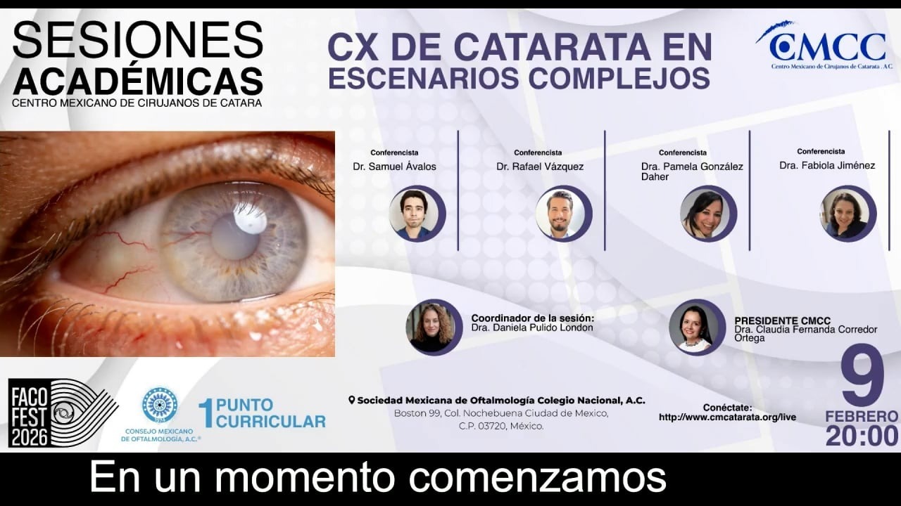 CX DE CATARATA EN ESCENARIOS COMPLEJOS
