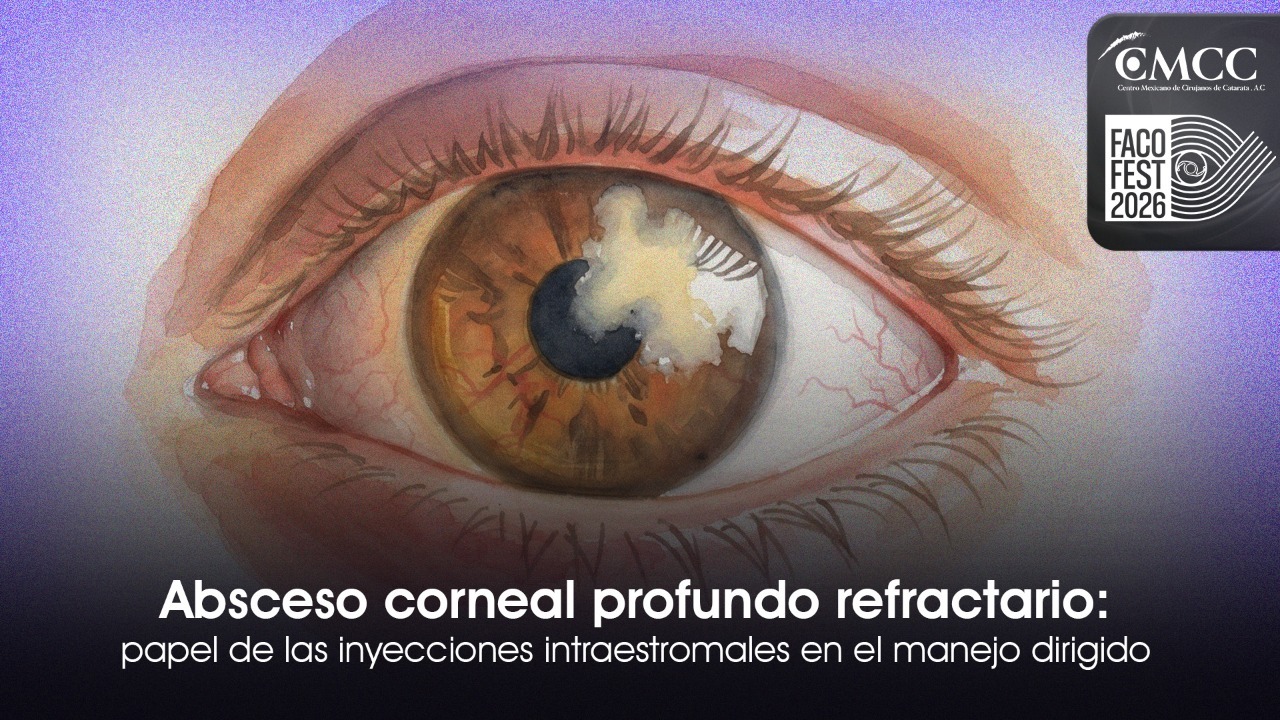 Absceso corneal profundo refractario: papel de las inyecciones intraestromales en el manejo dirigido.